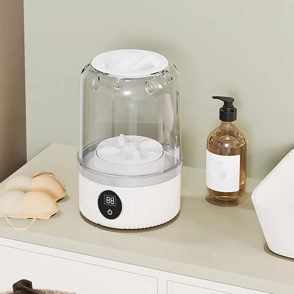 Tidesmit portable 1L wireless underwear washing machine for socks and small laundry items in a compact design