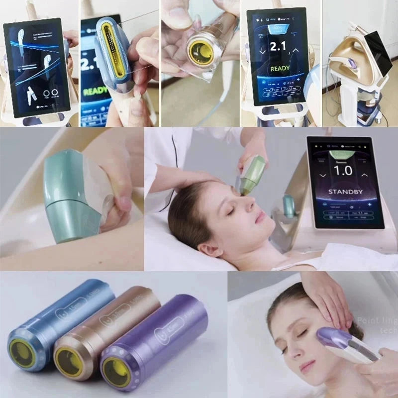 12D HIFU Face Lifting Machine - Professional Skin Firming Device Body Shaping Massage Equipment Tidesmit
