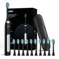 SEJOY Sonic Electric Toothbrush for Adults with 10 Brush Heads, Sonic Electric Tooth brush with 38000 VPM Deep Clean 15 Modes, Rechargeable