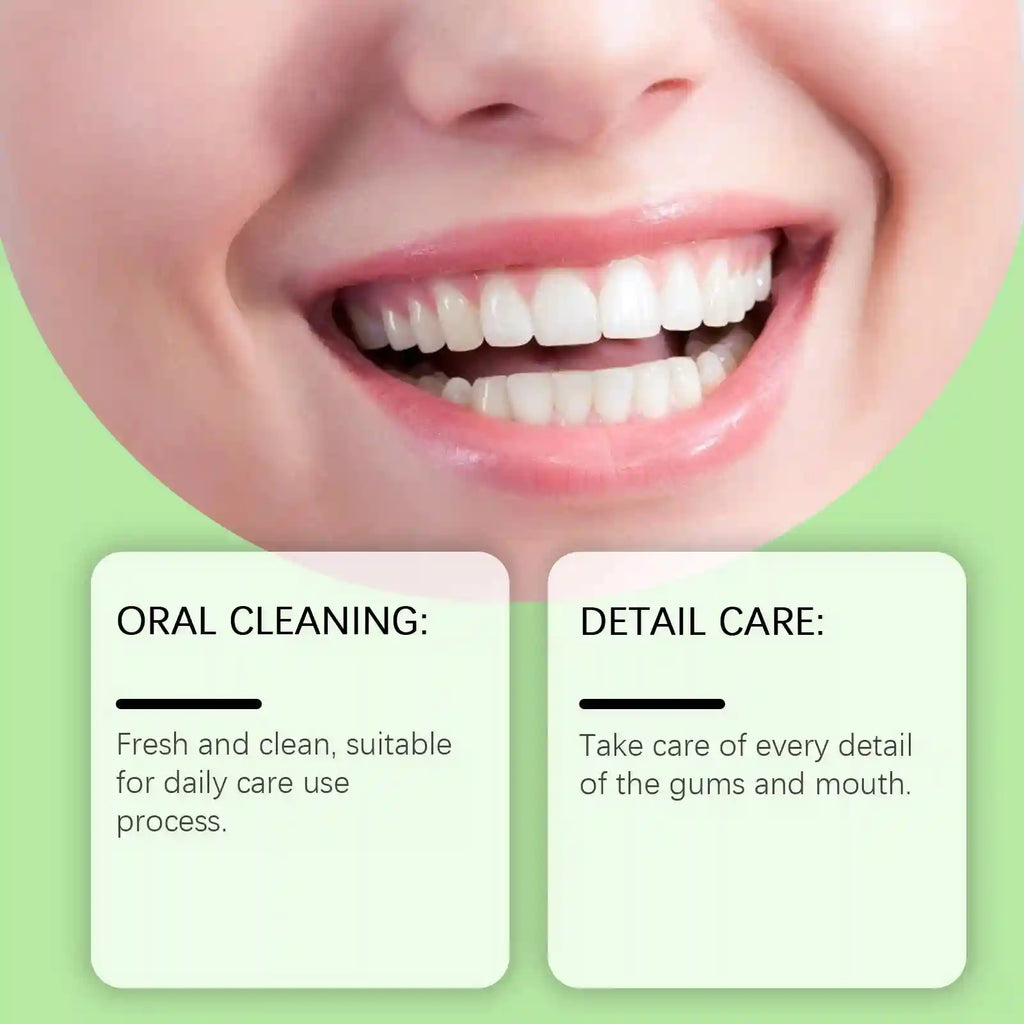 Tidesmit teeth whitening liquid drops for plaque removal, gum pain relief, and enamel protection.