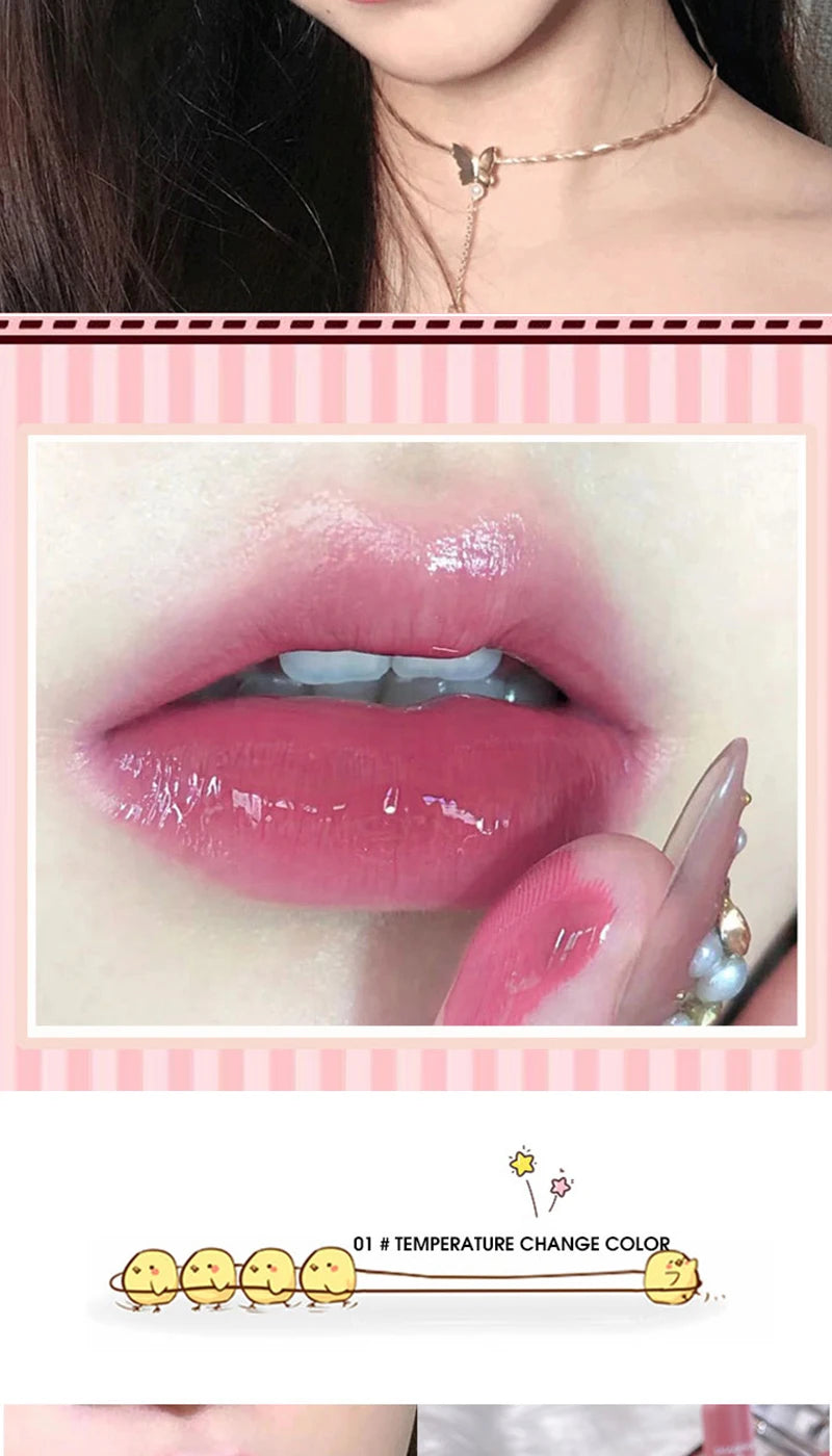 Hydrating Lip Oil Set - Mirror Finish Glossy Tint & Nourishing Lip Care Lip Care Tidesmit
