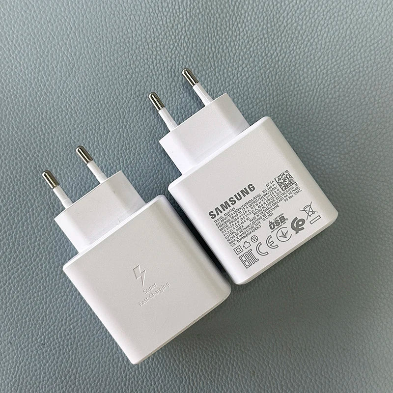 Samsung 45W USB-C Fast Charger for Galaxy S24 S25 Series Tidesmit