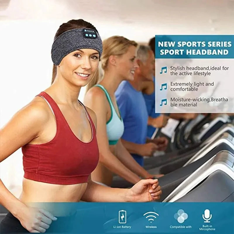 Bluetooth Sleep Headband - Wireless Soft Headset for Comfort Sleep Tidesmit