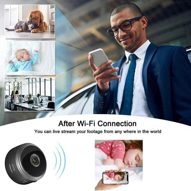 A9 Mini Smart Camera WiFi Remote Wireless Monitoring 1080p Ip Camara Wifi Security Protection Surveillance Cameras