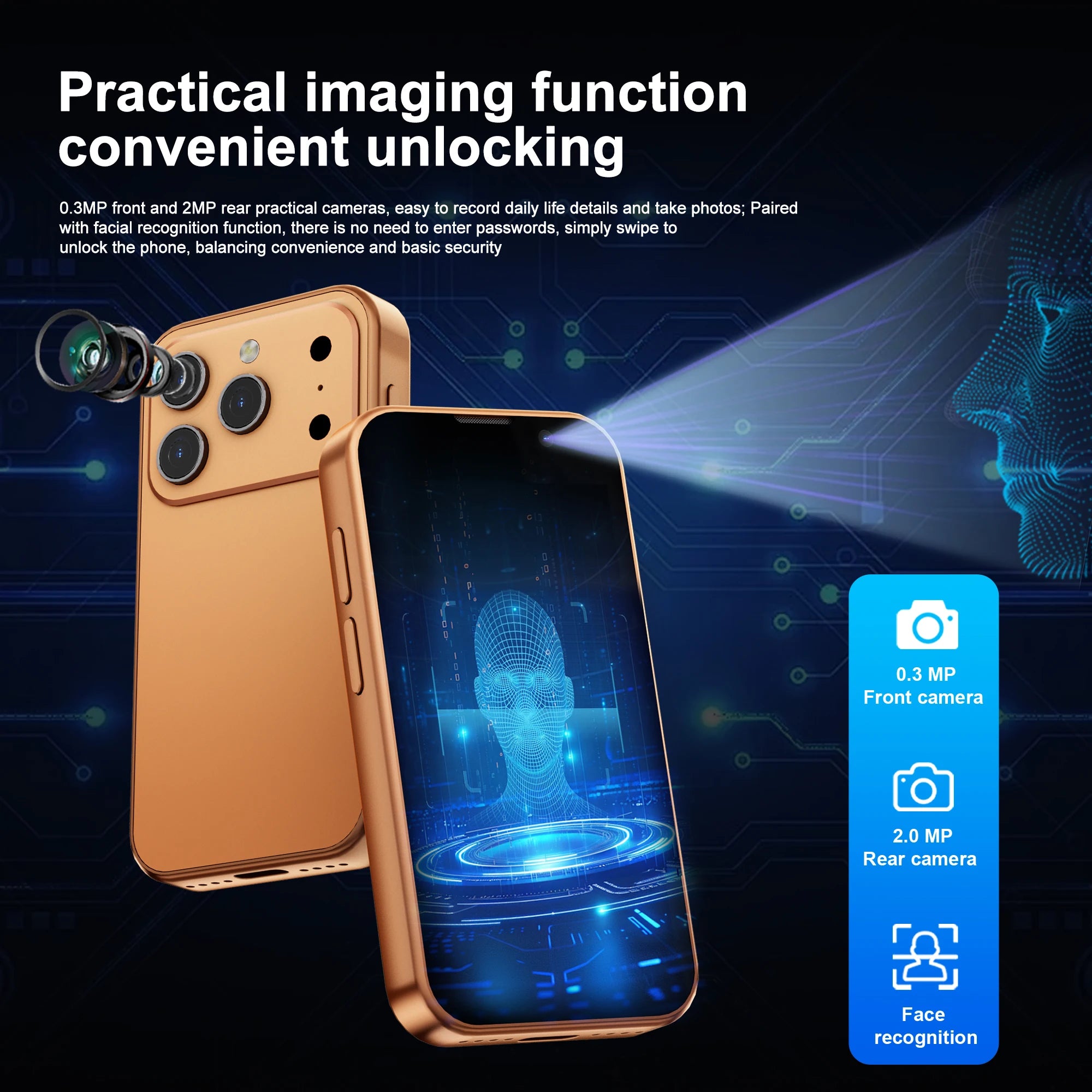 NEW SERVO 17SE Mini Smartphone 3G WCDMA Android 9.0 Dual SIM Standby 2GB+16GB Wifi GPS Play Store Pocket Smart Phone 3.0 Display