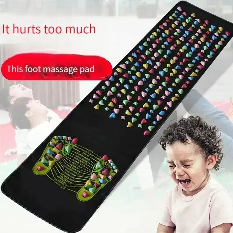 Foot Massage Mat for Reflexology Pain Relief - Tidesmit Home Spa Series Relaxation Treatment Tidesmit