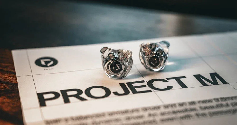 Project M Hybrid IEMs With Modular 3.5mm 4.4mm Cable | Tidesmit Tidesmit