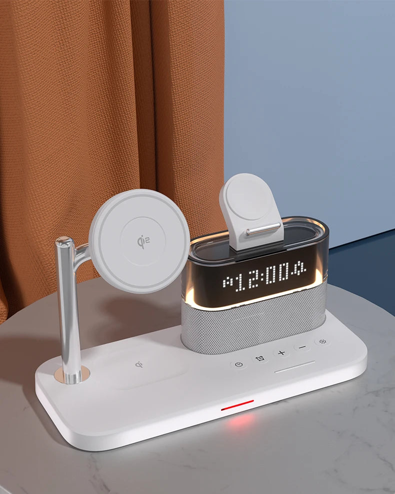 Tidesmit 3-in-1 Qi2 Wireless Charging Station for MagSafe Devices Tidesmit