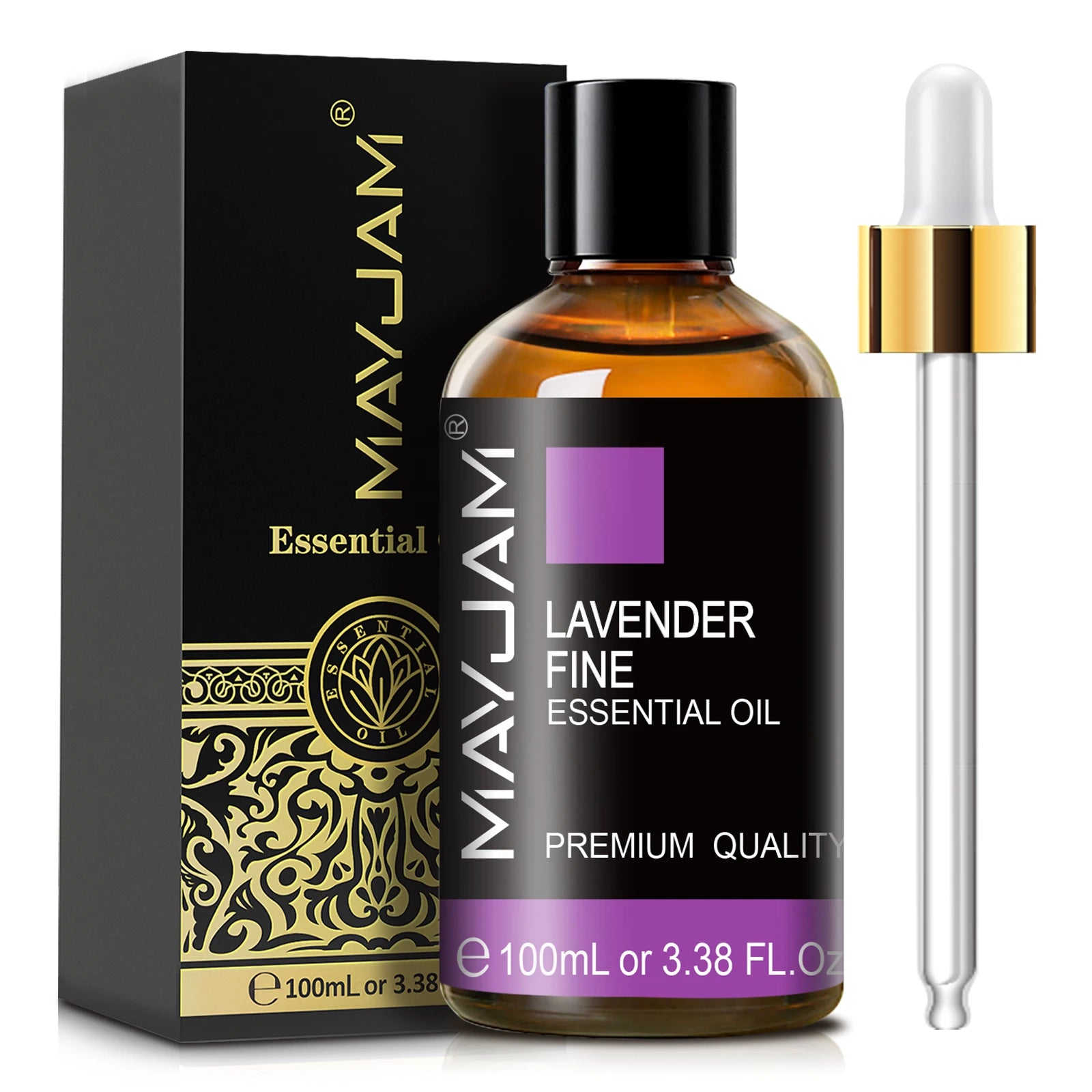 MAYJAM 100ml Pure Natural Essential Oil May Chang Sandalwood Lavender Vanilla Oregano Eucalyptus Oil for Humidifier Diffuser