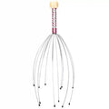 Octopus Head Massager - Stainless Steel Portable Scalp Scratcher Relaxation Treatment PURPLE Tidesmit