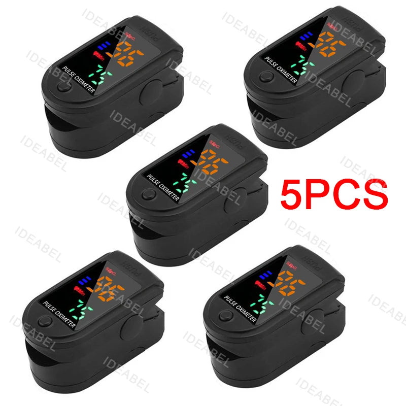1-10P Finger Pulse Oximeter OLED Blood Oxygen Saturation Heart Rate Monitor Oxymeters Medical With Respiratory Digital Oximeter