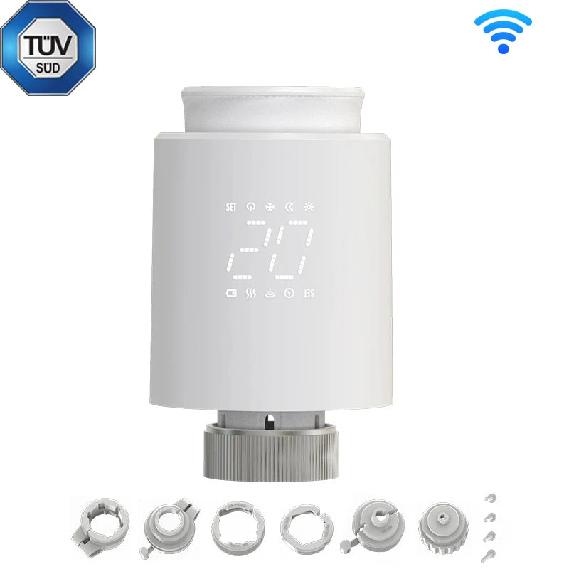 Tidesmit Smart Thermostat Radiator Valve WiFi Zigbee App Control WiFi China Mainland Tidesmit