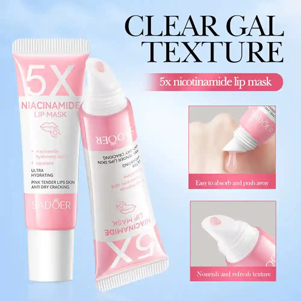 Niacinamide Plumping Lip Mask - Nourishing 10g Lip Treatment Lip Care Tidesmit