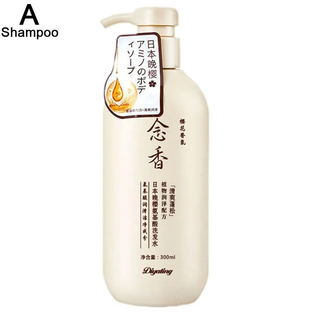 300ml Japanese Shampoo Evening Amino Acid Shampoo Shampoo Conditioner and E3L0