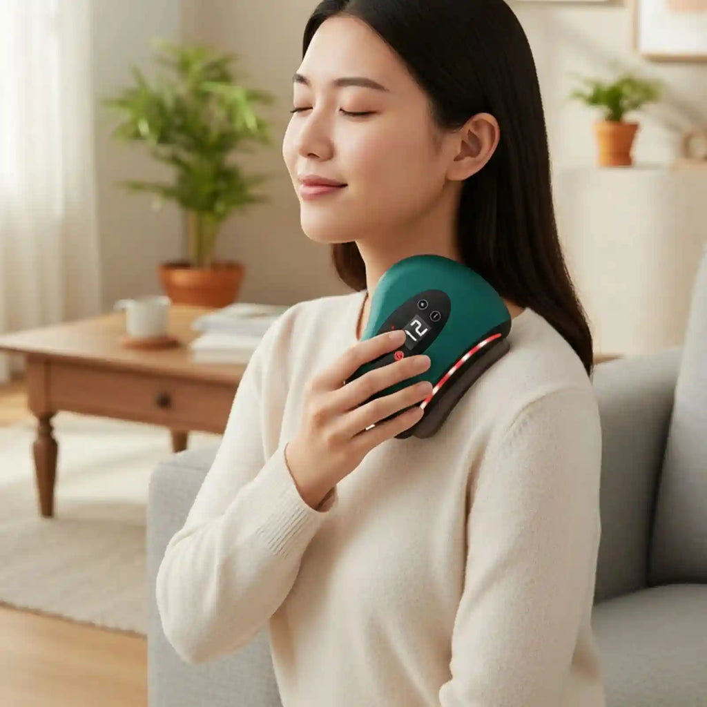 Electric Eye Massager with Heat Therapy for Muscle Relief | Tidesmit Eye Massage Instrument Tidesmit