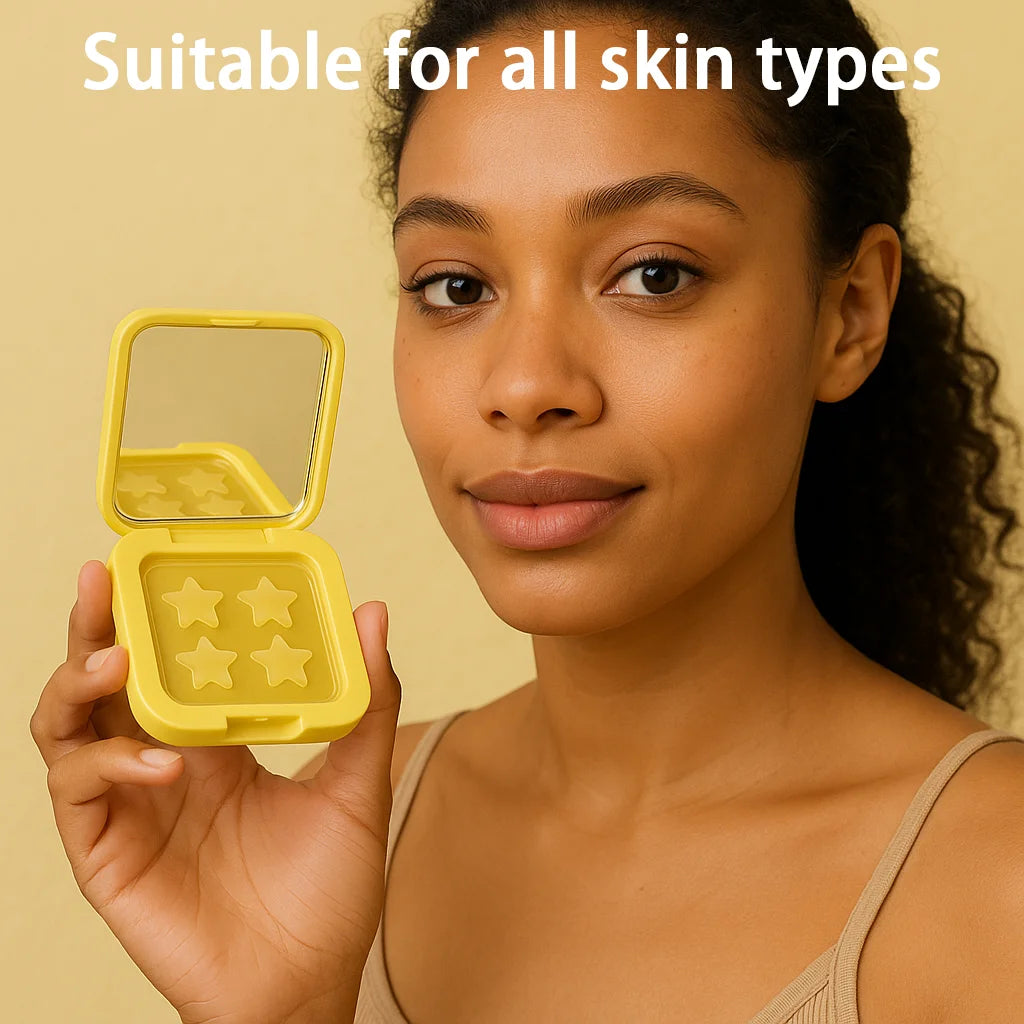 60 pieces/premium mirror acne patch, covering acne and pimple patches, deep cleansing patch, gentle and skin friendly