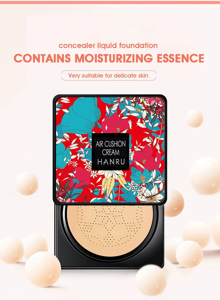 Tidesmit Mushroom Air Cushion BB cream concealer providing moisturizing plant-based coverage for face makeup