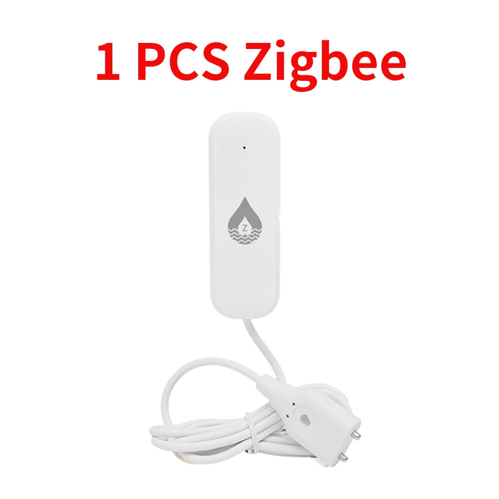 WiFi Water Leak Sensor - Smart Home Flood Alarm System by Tidesmit 1 PCS Zigbee Tidesmit