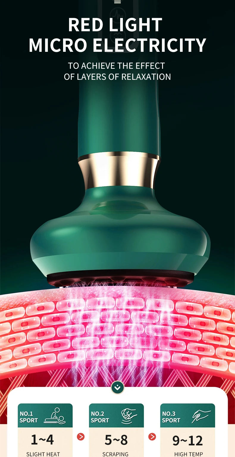 Electric Cupping Massager for Cellulite Removal and Body Sculpting Relaxation Treatment Tidesmit