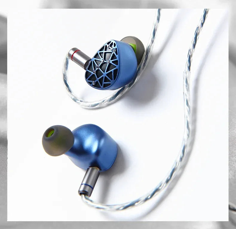Sound Rhyme SR10 Hybrid IEMs | 10-Driver HiFi Wired Earphones | Tidesmit Tidesmit