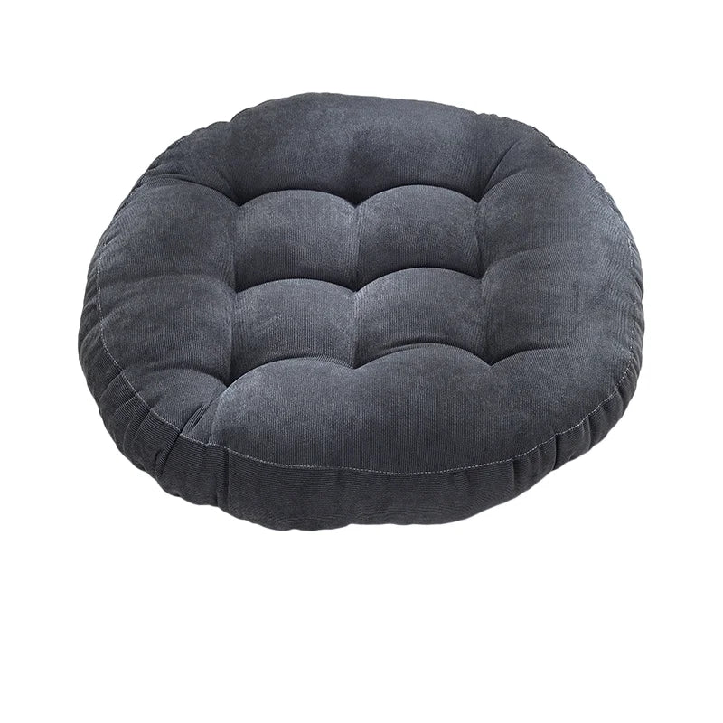 Green Large Round Floor Seat Cushion Thickened Tufted Tatami Mat Pad Ottoman Pouf Futon Chair Seat Meditation Seating Pillow 방석