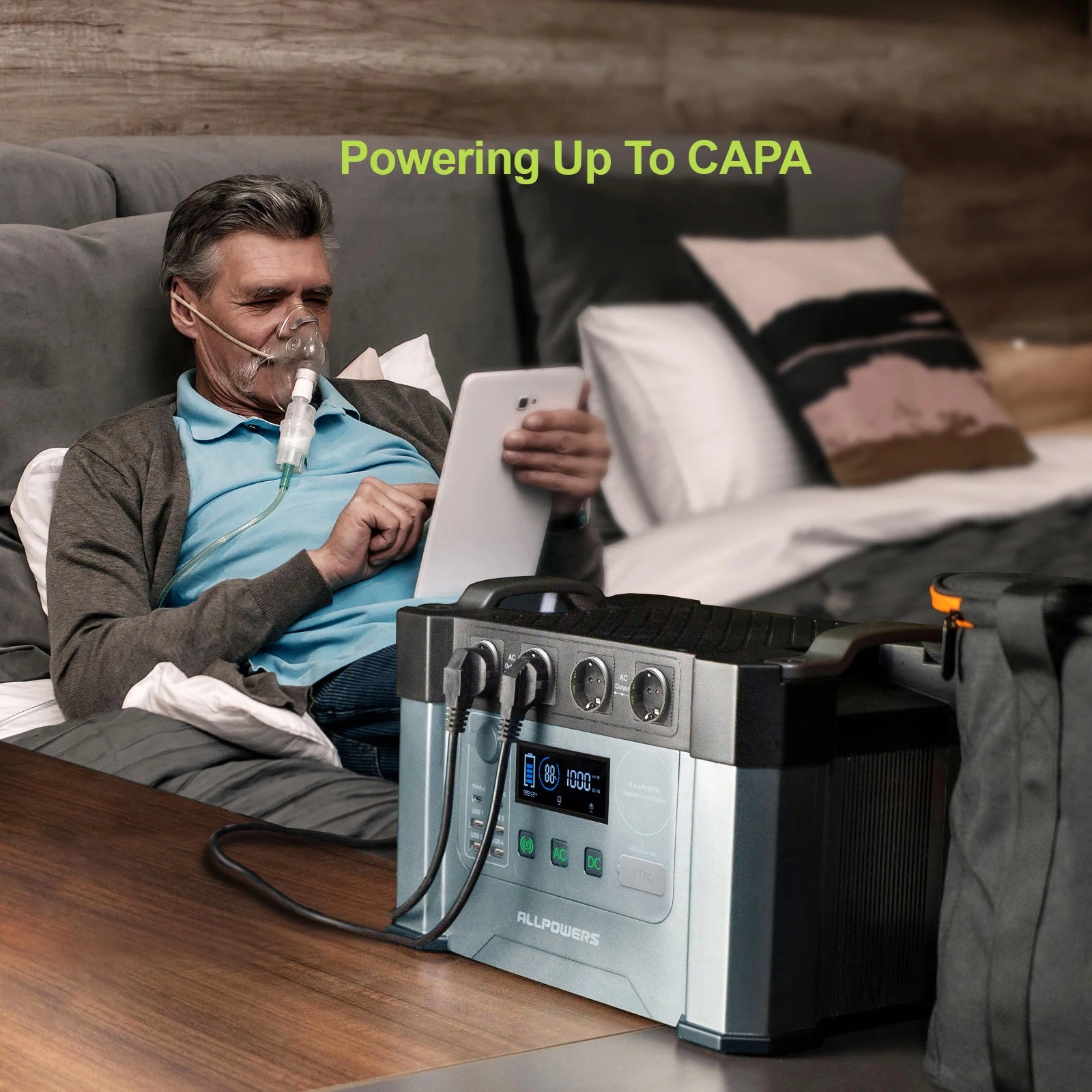 2400W Portable Solar Generator with 400W Panel for Reliable Off-Grid Power Tidesmit