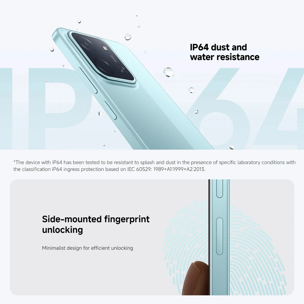 POCO C85 Smartphone 6GB/128GB - 6.9 Inch Display & 6000mAh Battery AE Tidesmit
