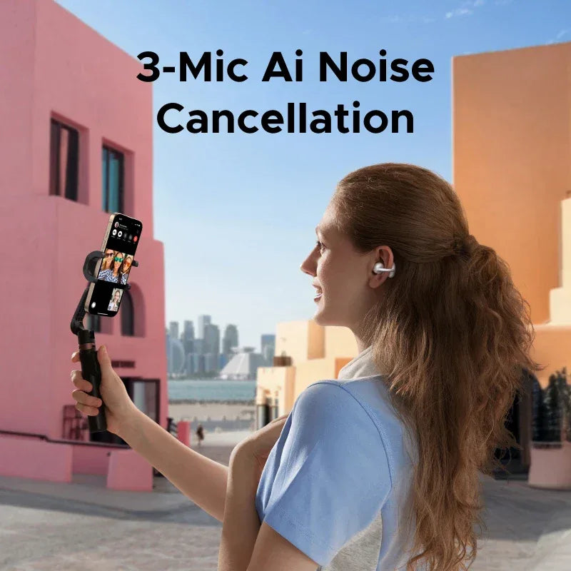 Open Ear Wireless Headphones, 32H Playtime - Tidesmit Audio Tidesmit