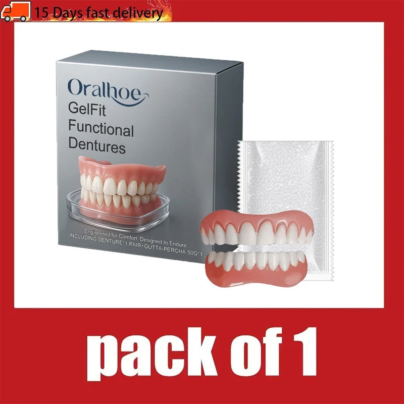 Tidesmit 2026 silicone fake teeth kit for realistic tooth gap filling and comfortable orthodontic cosmetic smile