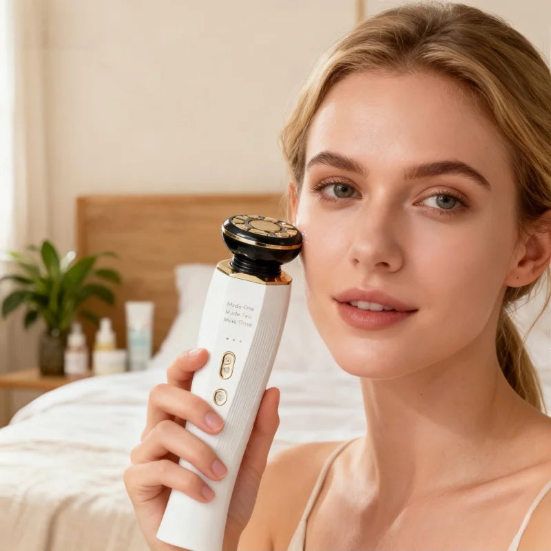 Facial and Neck Massager | Ergonomic Wellness Tool for Skin Care Relaxation Treatment Tidesmit