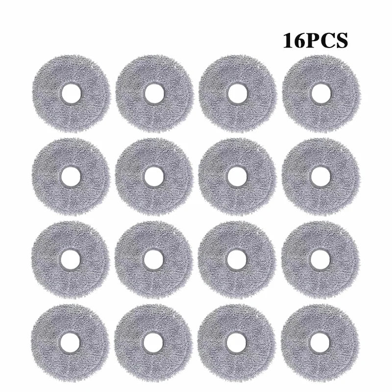 Tidesmit replacement parts set for Xiaomi Robot Vacuum S20+ S10 Plus including main side brushes filters and mop cloths