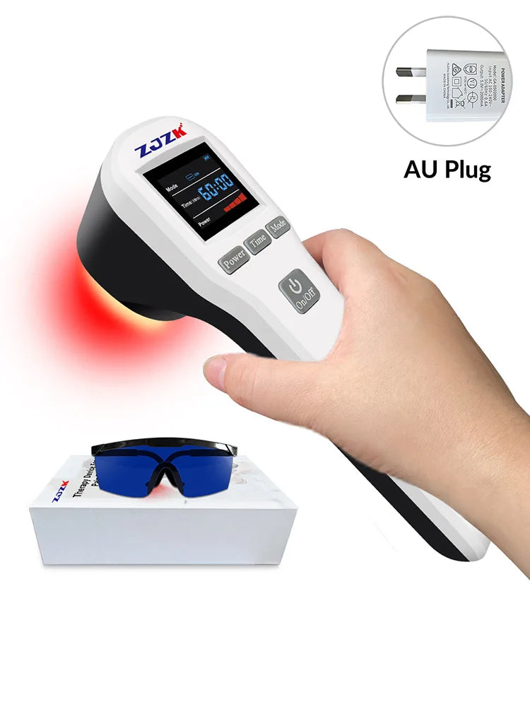 Cold Laser Therapy Device for Pain Relief | 808nm & 650nm Laser Body Shaping Massage Equipment AU Plug-Multicolor China