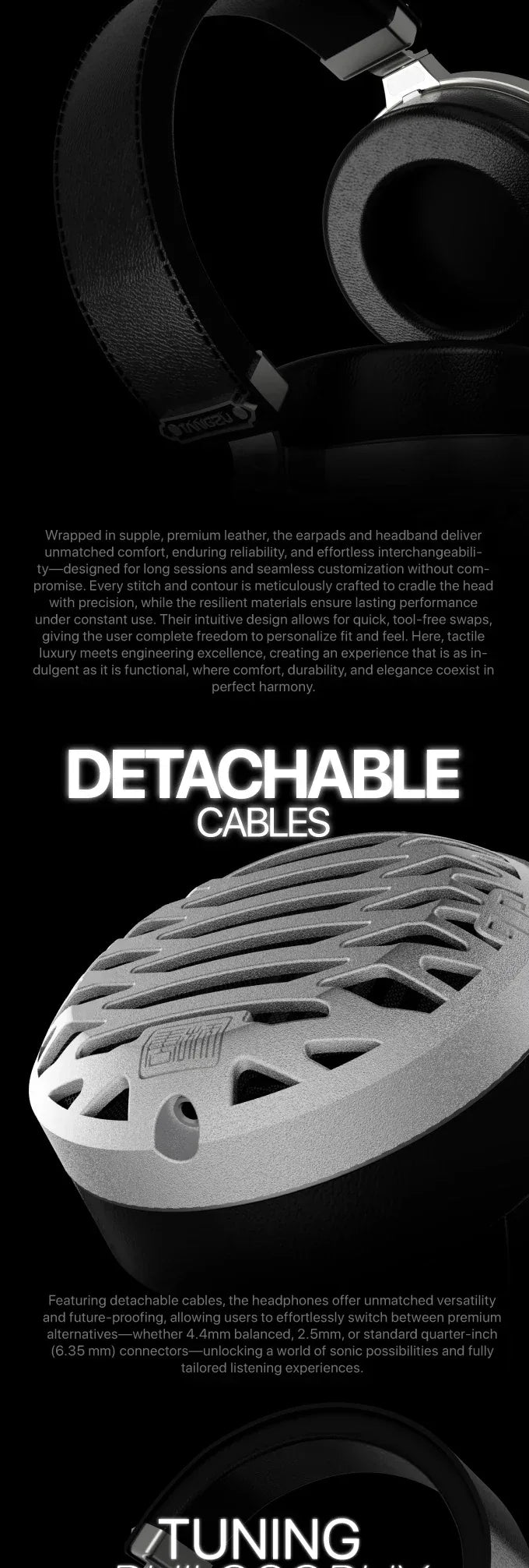 Planar Magnetic Open-Back Headphones Over-Ear Audio by Tidesmit Tidesmit