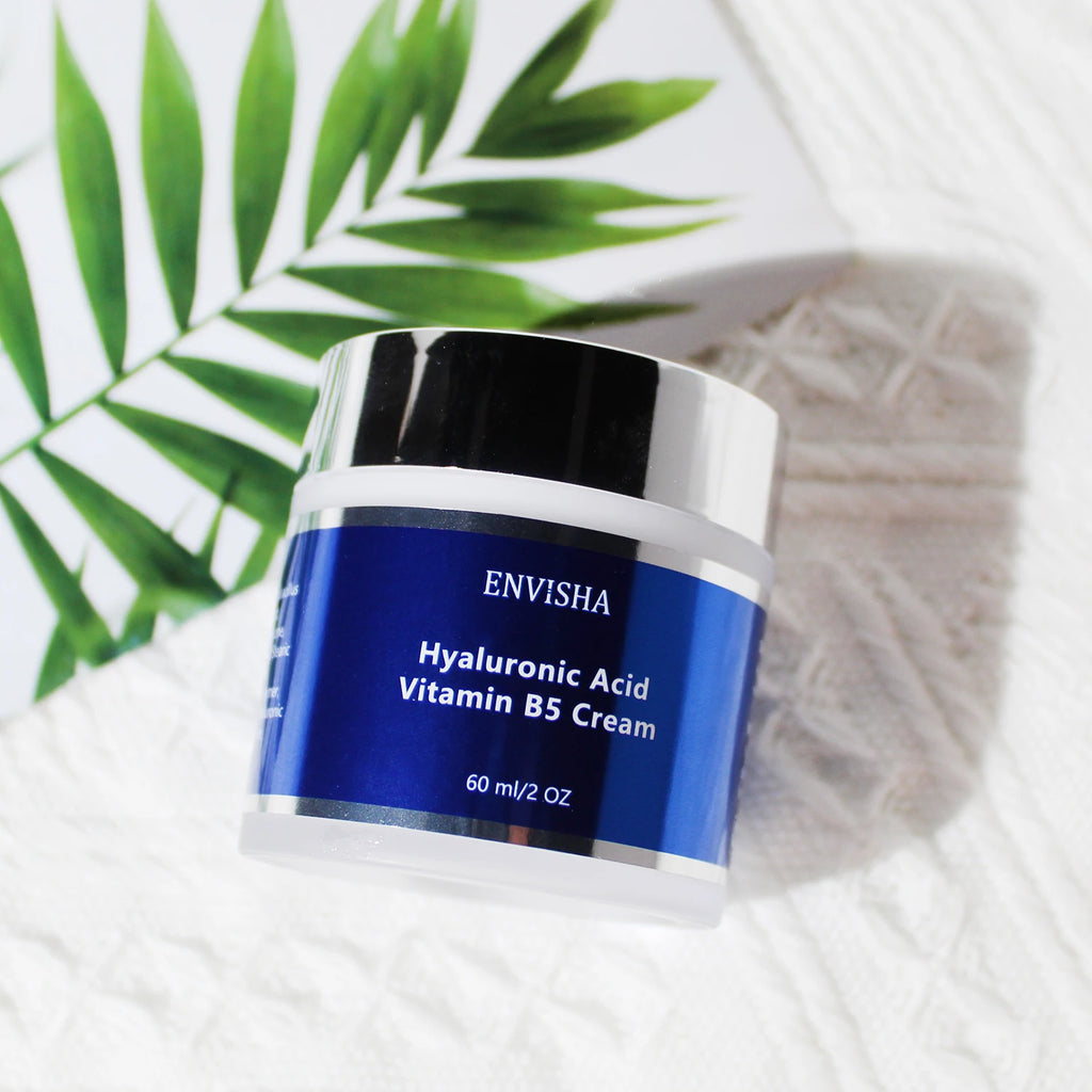 ENVISHA Face Cream Hyaluronic Acid&Vitimin B5 Skin Care Anti-Wrinkle Aging Moisturizing Shrink Pores Whitening Smooth Firming