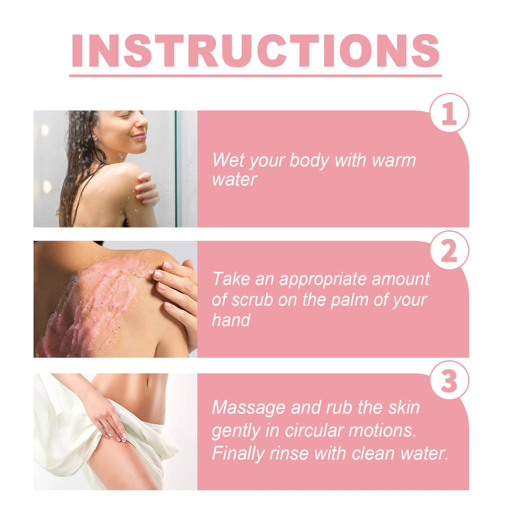 Cellulite Body Scrub 200g | Firming Exfoliating Cream by Tidesmit Scrubs Treatments Tidesmit