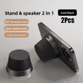 Waterproof Mini Sound Portable Magnetic Speaker White Noise Machine Tws Connected Speaker With Magnetic Phone Stand