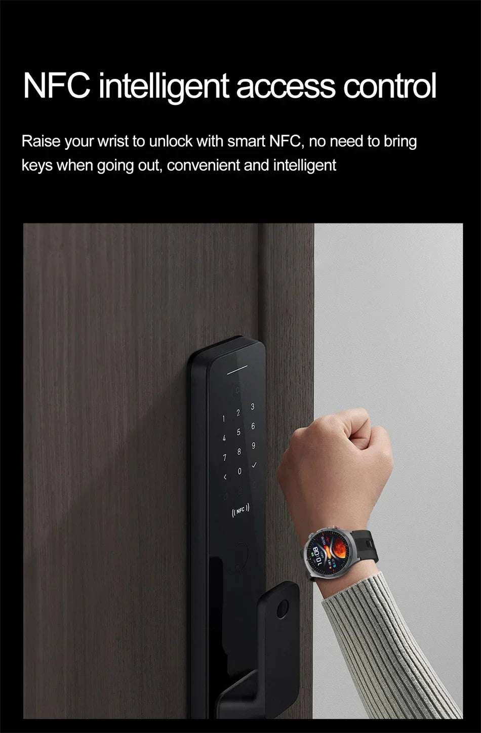 New AI Diagosis ECG Health Smart Watch Men Blood Pressure Lipid Uric Acid NFC Air Pump Airbag Health Smartwatches For men Women