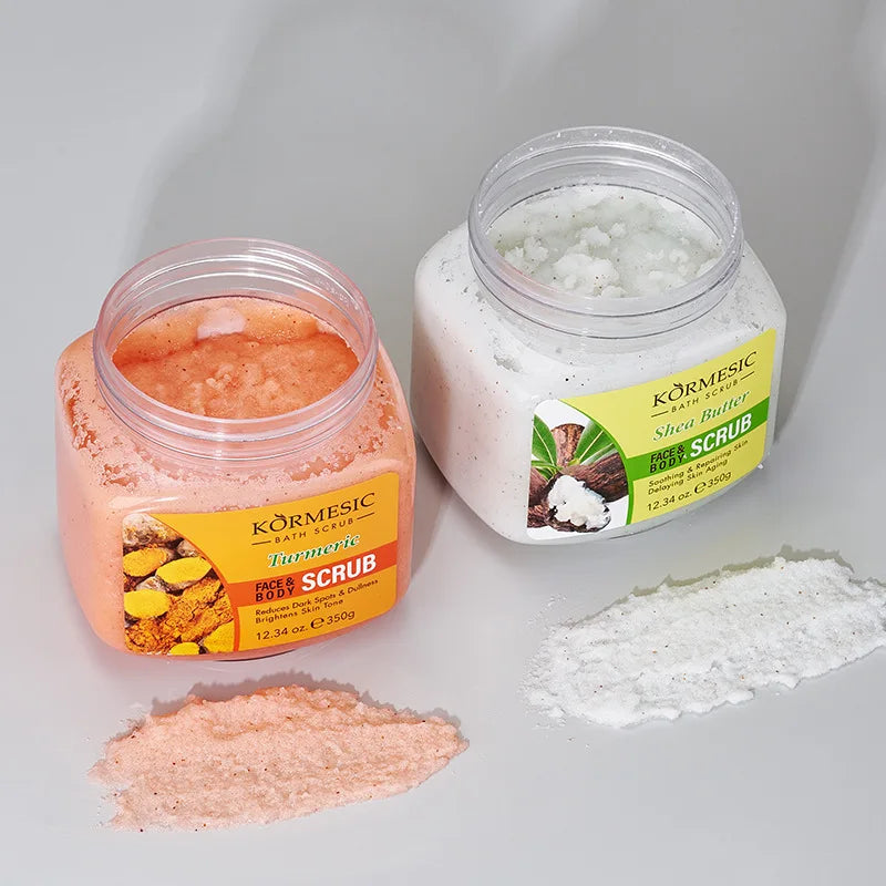 Turmeric Body Scrub for Deep Exfoliation | Natural Brightening Skincare Scrubs Treatments Tidesmit