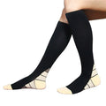 Compression Socks Outdoor Sports Pressure Socks Women and Men's Long Jump Rope Fitness Calf Socks Muscle Unisex Men Socks YS1009
