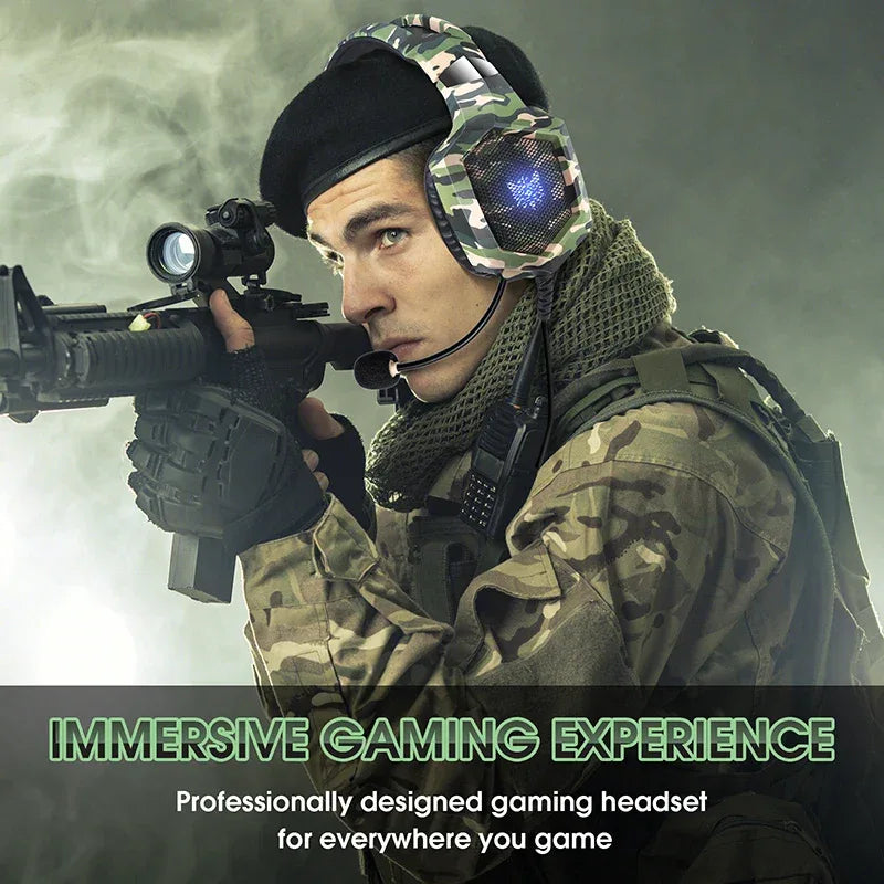 Tidesmit Wired Gaming Headset with Mic | Stereo Audio | 3.5mm Jack Tidesmit