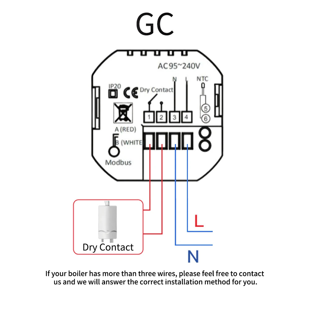 Smart WiFi Thermostat Temperature Controller Water Electric Warm Floor Heating Water Gas Boiler Works with Echo Google Home Tuya