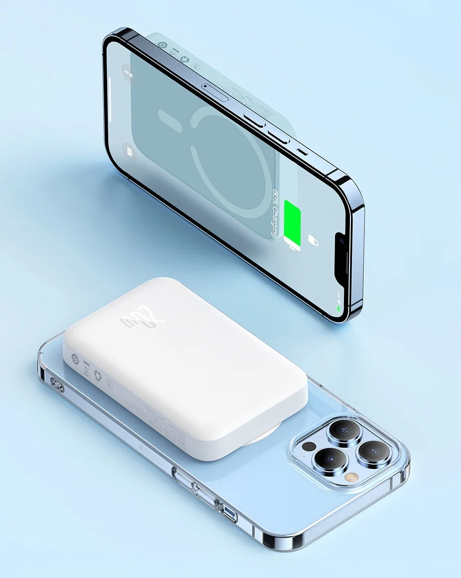 Magnetic Wireless Power Bank 20000mAh PD Fast Charger for iPhone 16 Tidesmit