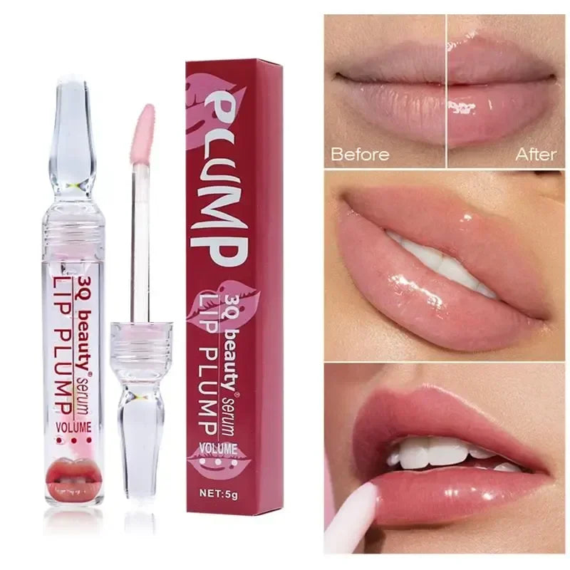 Lip Plumper Oil – Instant Volumizing Collagen Serum by Tidesmit Lip Care Tidesmit