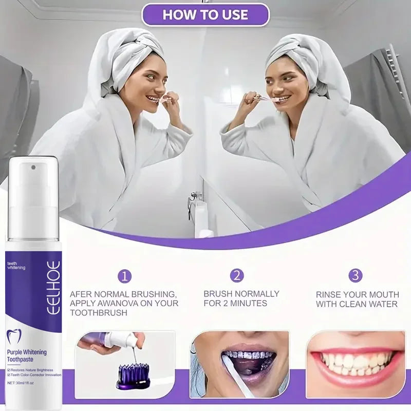 5D Teeth Whitening Toothpaste for Fresh Breath and Oral Care Lip Care Tidesmit