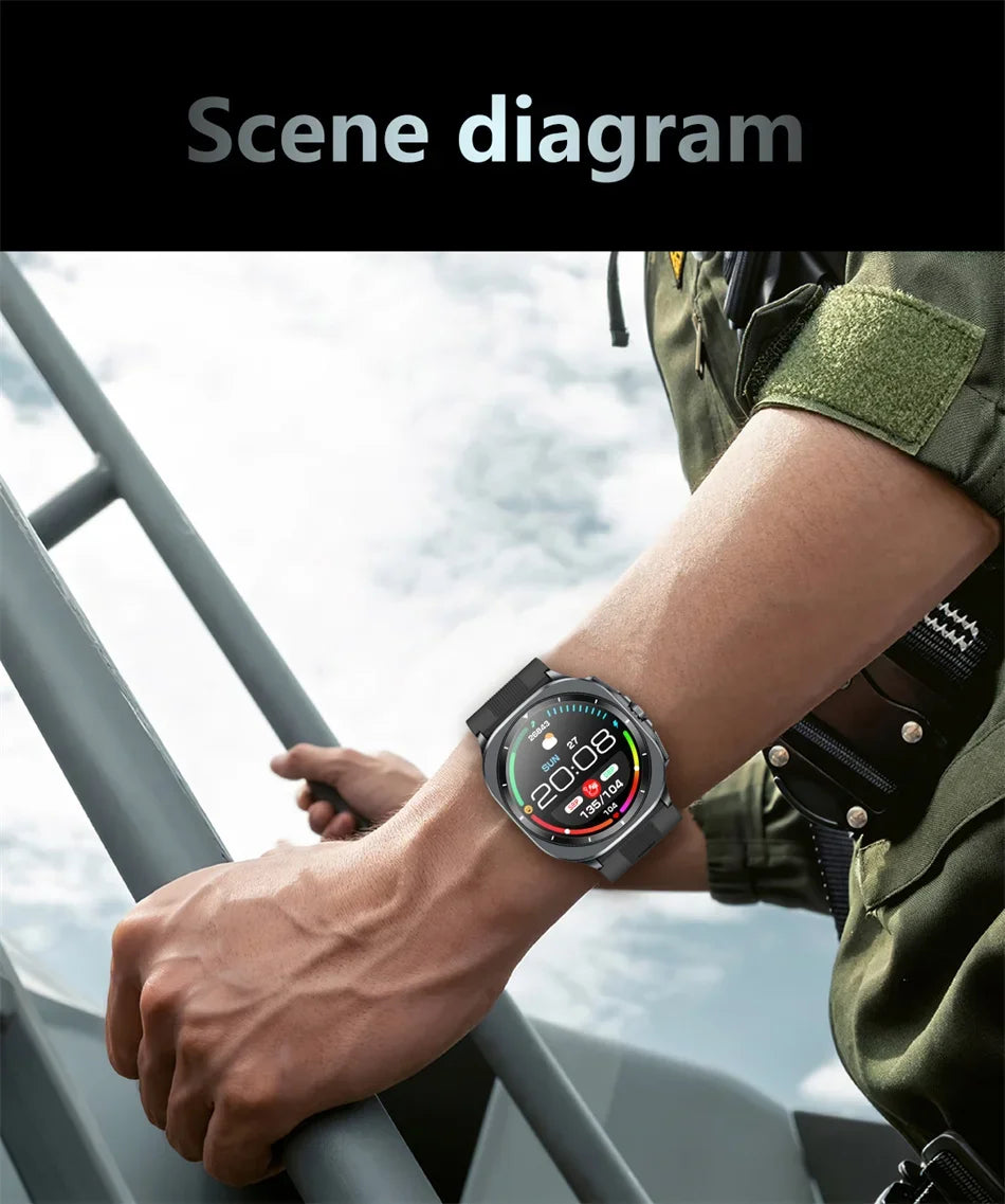 HY Digital Airbag Smartwatch for Huawei, Air Pump True Accurately Blood Pressure Watches Uric Acid Blood Lipids Health Watch Men