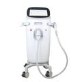 Professional white focused ultrasound beauty machine for facial lifting, anti-wrinkle treatment, and skin tightening.