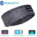 Bluetooth Sleep Headphones Headband – Wireless Soft Comfort Mask Gray Tidesmit