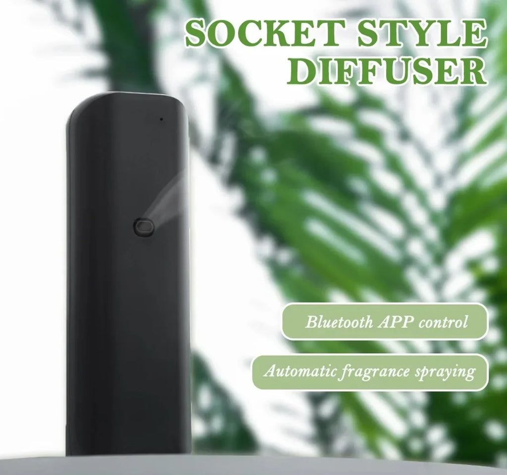 Smart Waterless Essential Oil Diffuser 300m³ Scent Air Machine Portable Scent Diffuser Plug-in Wall for Large Room Home Office