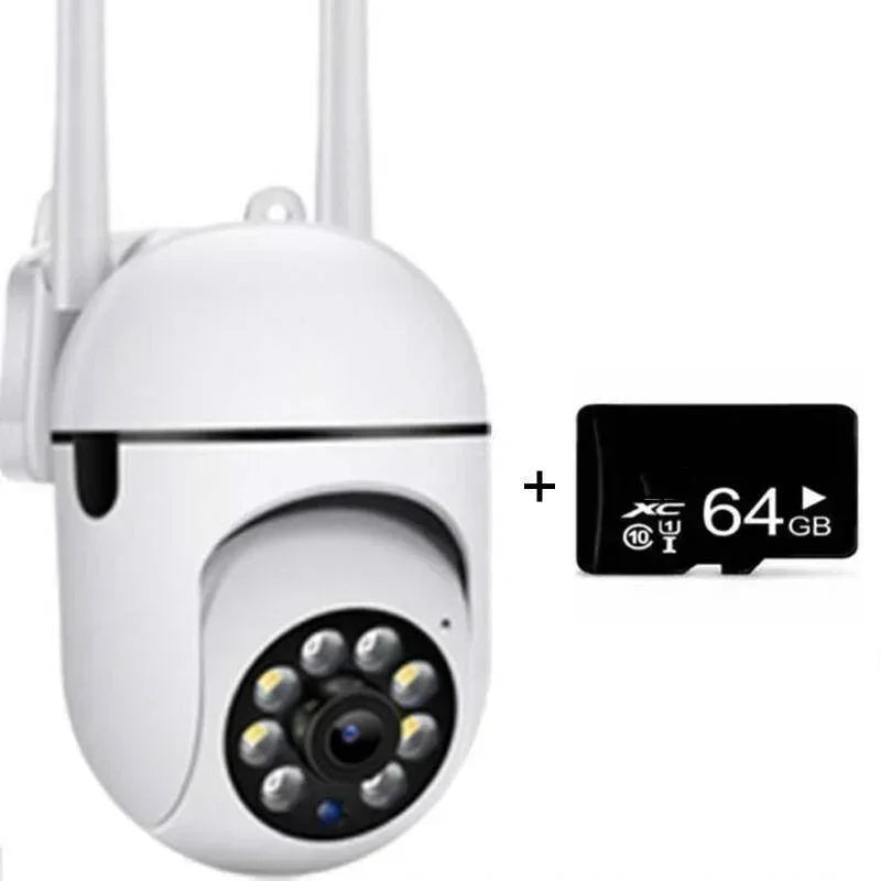 V380 pro WiFi IP Camera 4X Zoom Indoor Surveillance Camera Color Night Vision Human Detection Security CCTV Camera Baby monitor