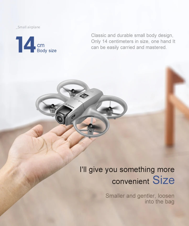 4K HD Camera Drone - Foldable GPS Drone with Obstacle Avoidance (D16 Model) Tidesmit